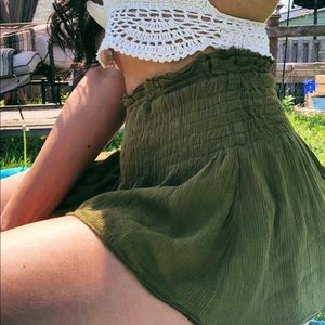 BNWT Free People Fabric Shorts